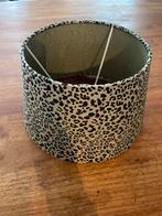 Groen Zwart Tijgerprint Lampenkap - 14x24 cm, Gebruikt, Rond, Ophalen of Verzenden, Minder dan 25 cm