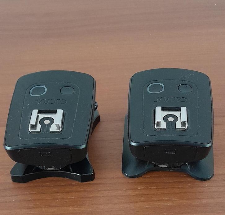 Cactus V5 DUO draadloze flits zender/ontvanger, Audio, Tv en Foto, Fotografie | Flitsers, Zo goed als nieuw, Overige merken, Ophalen