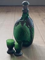 Oude Gero whisky karaf met tin, Ophalen of Verzenden