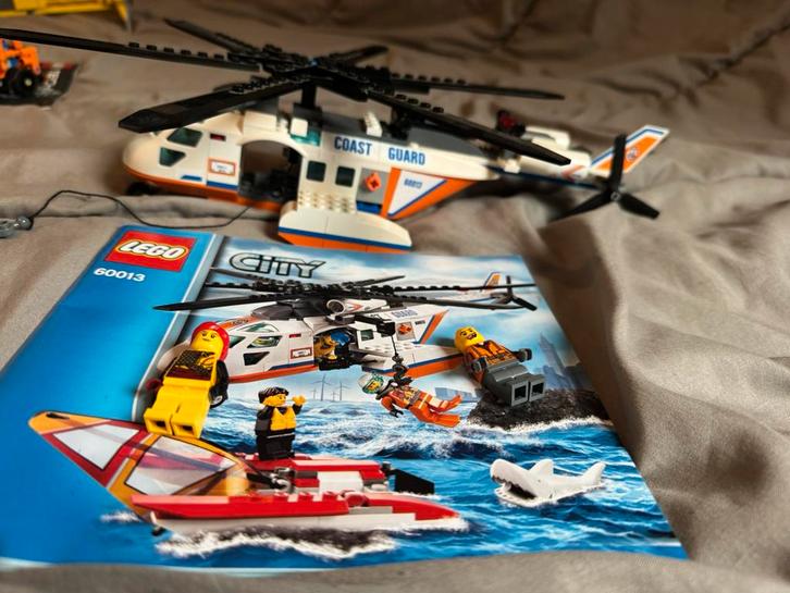 Lego City helikopter 60013, Kinderen en Baby's, Speelgoed | Duplo en Lego, Gebruikt, Lego, Ophalen of Verzenden