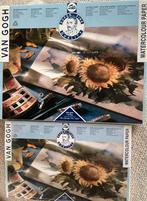 2 bloks Aquarel papier Talens, van Gogh, Hobby en Vrije tijd, Schilderen, Ophalen of Verzenden, Nieuw, Waterverf