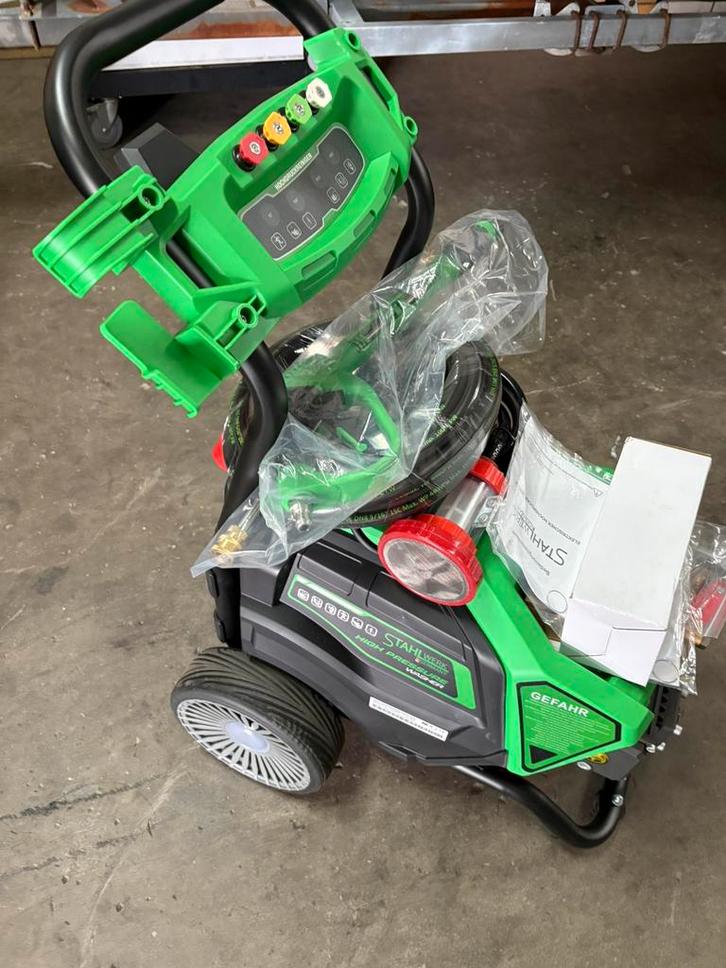 Nieuwe zware hogedrukreiniger, Tuin en Terras, Hogedrukreinigers, Nieuw, Elektrisch, Met regelbare waterdruk, Ophalen