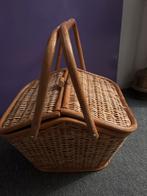 Vintage Picknickmand, Ophalen, Gebruikt, Zonder inhoud