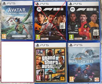 Diverse PS5 spellen  beschikbaar voor biedingen
