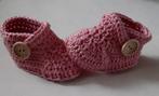 nieuw- baby slofje in het roze, maat 0-3 mnd, Ophalen of Verzenden, Nieuw, Slofjes