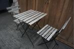 Bistro horeca tuinset terrassets tuintafel tuinstoelen, Tuin en Terras, Tuinsets en Loungesets, Gebruikt, Niet ingevuld, Ophalen of Verzenden