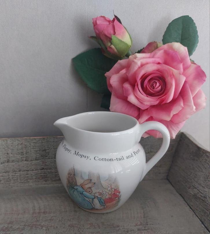 Wedgwood Beatrix Potter Peter Rabbit melkkan, Huis en Inrichting, Keuken | Servies, Zo goed als nieuw, Overige typen, Wedgwood