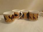 4 Wedgewood safari mokken met safari motief/design uit 1996., Huis en Inrichting, Ophalen of Verzenden, Zo goed als nieuw, Overige stijlen