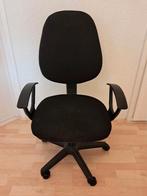 Bureaustoel, Ophalen, Gebruikt, Zwart