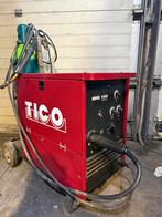 Complete co2 lasapparaat met fles Tico 220volt 160 ampere, Ophalen of Verzenden, Zo goed als nieuw, 150 tot 250 ampère, Co2