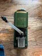 Koffiemolen groen met gouden bies, Antiek en Kunst, Ophalen of Verzenden