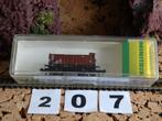 N-Spoor: 2 Trix wagons, 13663 en 13667, adv 207 en 208,, Gelijkstroom of Wisselstroom, Trix, Ophalen of Verzenden, Nieuw