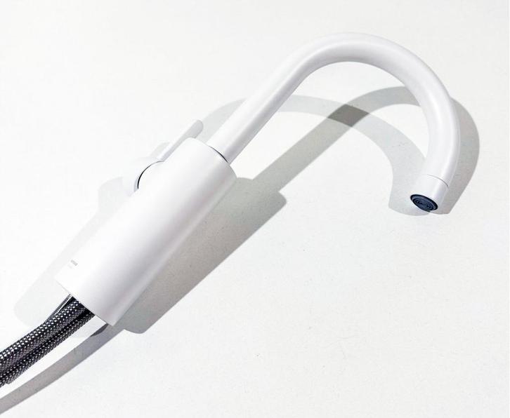 DAMIXA SILHOUET 1- GREEPS WASTAFELMENGKRAAN MAT WIT, Doe-het-zelf en Verbouw, Sanitair, Nieuw, Kraan, Ophalen of Verzenden