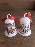 Hutschenreuther porseleinen kerstklokjes. 1999. 2010, Ophalen of Verzenden, Nieuw