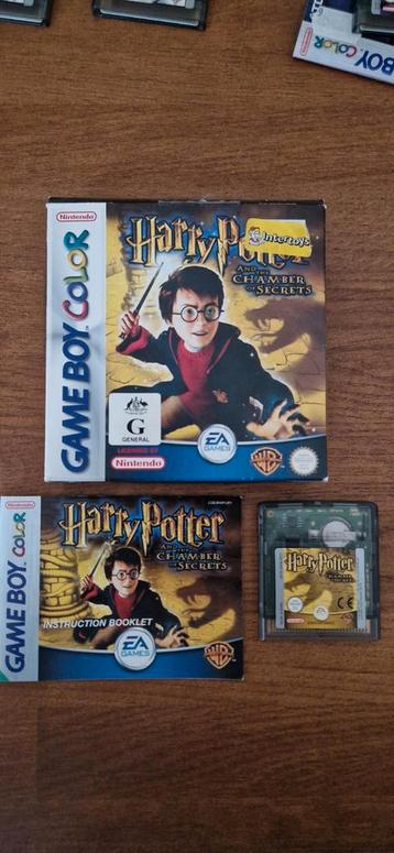 Gameboy color - Harry Potter - compleet beschikbaar voor biedingen