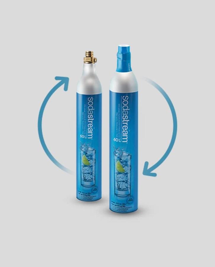 Sodastream CO2 Koolzuur cilinder omruilen / hervullen, Witgoed en Apparatuur, Bruiswatermachines, Nieuw, Ophalen