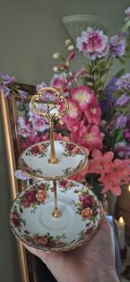 Royal Albert Old Country Roses etagere handmade €22,50, Huis en Inrichting, Ophalen of Verzenden, Nieuw