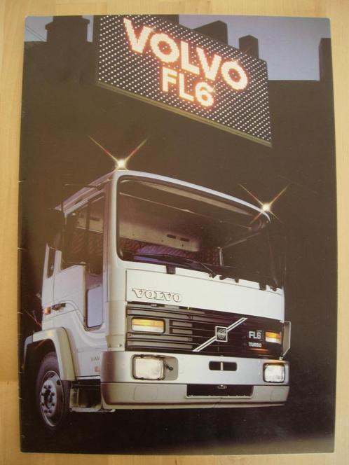 Volvo FL6 Brochure 1985 FL 6 - NL, Boeken, Auto's | Folders en Tijdschriften, Zo goed als nieuw, Volvo, Ophalen
