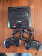 Sega Megadrive II met controllers, Spelcomputers en Games, Ophalen of Verzenden, Gebruikt, Met 2 controllers, Mega Drive