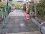 Buiten schommel wip met rubberen tegels., Kinderen en Baby's, Ophalen of Verzenden, Gebruikt, Schommel