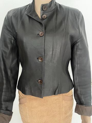 klafs leren doordraag jasje maatje M beschikbaar voor biedingen