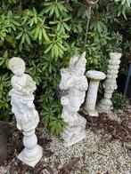 Tuinornamenten tuinbeelden 4 stuks, Tuin en Terras, Ophalen, Zo goed als nieuw