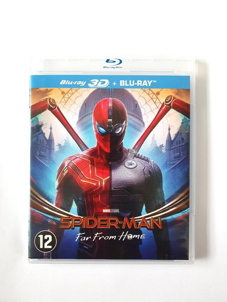 SpiderMan Far From Home 3D + 2D (2 disc), Cd's en Dvd's, Blu-ray, Zo goed als nieuw, Actie, 3D, Ophalen of Verzenden