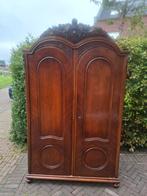 Biedermeier kast met kuif - Amersfoort, Antiek en Kunst, Antiek | Meubels | Kasten, Ophalen of Verzenden