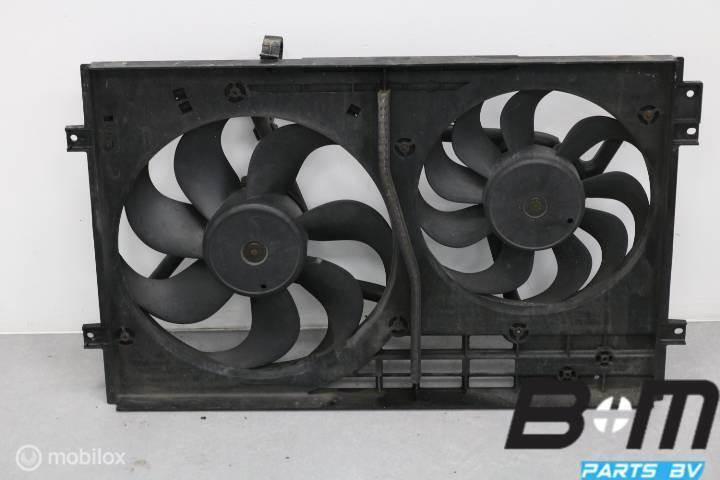 Koelventilatoren met houder Audi A6 4B 8N0121205A, Auto-onderdelen, Motor en Toebehoren, Gebruikt