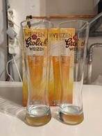 2x Grolsch weizen glas, Ophalen of Verzenden, Zo goed als nieuw, Bierglas