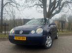 Volkswagen Polo 1.4 55KW 2003 Blauw, Auto's, Voorwielaandrijving, Zwart, 4 cilinders, Blauw
