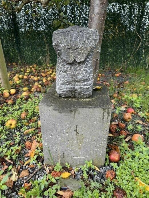 Unieke handgemaakte stenen sculptuur, Antiek en Kunst, Curiosa en Brocante, Ophalen