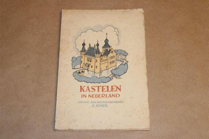 Kastelen in Nederland [1953] — Vintage ANWB Gids, Boeken, Geschiedenis | Vaderland, Gelezen, Ophalen of Verzenden