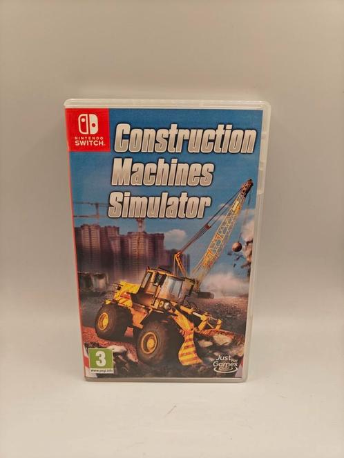Construction machines simulator Nintendo switch, Spelcomputers en Games, Games | Nintendo Switch, Zo goed als nieuw, Vanaf 3 jaar