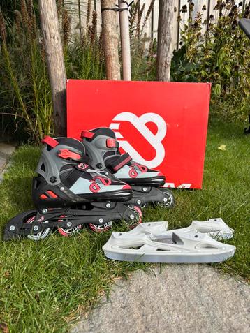 2in1 Skeelers en schaatsen - Red Raider Combo van Nijdam) beschikbaar voor biedingen