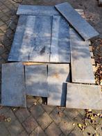 Hardsteen 100x30x3cm - 6 stuks, Tuin en Terras, Ophalen, Gebruikt, Terrastegels, Natuursteen