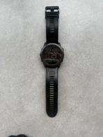 Garmin Fenix 7x solar saffierglas, Sieraden, Tassen en Uiterlijk, Sporthorloges, Gebruikt, Zwart, Garmin, Ophalen of Verzenden