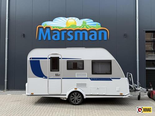 Knaus Sport Silver Selection 400 LK, Caravans en Kamperen, Caravans, tot en met 4, Treinzit, Knaus, Overige, Fietsenrek, Gascomfoor