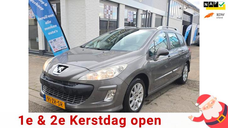 Peugeot 308 SW 1.6 VTi XS*2e eig *niuwe apk*airco*pano*7 per, Auto's, Peugeot, Bedrijf, Te koop, ABS, Airbags, Airconditioning