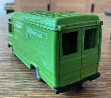 PTT TELECOM MERCEDES BUS LICHTGROEN SIKU AUTO BUS beschikbaar voor biedingen