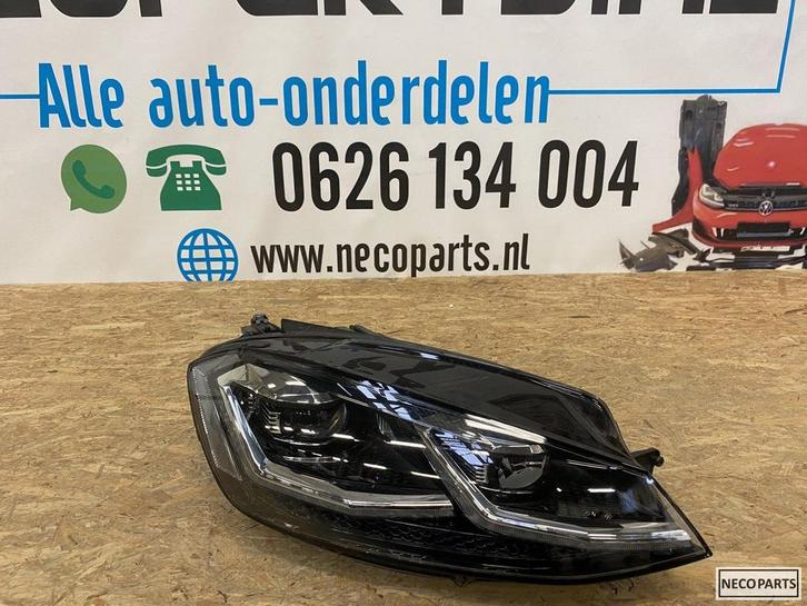 GOLF 7 FACELIFT VOL LED KOPLAMP RECHTS 5G1941082 ORIGINEEL, Auto-onderdelen, Verlichting, Volkswagen, Gebruikt, Ophalen of Verzenden