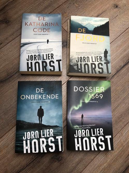 Jørn Lier Horst - deel 1,2,3,4, Boeken, Thrillers, Zo goed als nieuw, Scandinavië, Ophalen of Verzenden