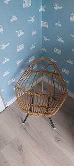 Rotan kinderstoeltje met vachtje, Ophalen