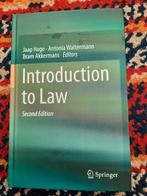 Introduction to Law, Ophalen of Verzenden, Zo goed als nieuw