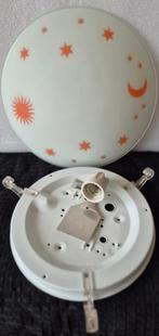 Massive Plafondlamp - Zon Maan Sterren - matglas - Ø30 cm, Huis en Inrichting, Lampen | Plafondlampen, Ophalen, Zo goed als nieuw