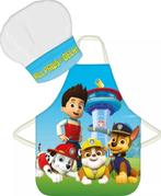 Paw Patrol Keukenschort / Kookschort / met Koksmuts - Blauw, Ophalen of Verzenden, Nieuw, Jongen of Meisje