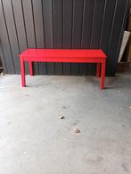 Rode Eetkamerbank Sigurd ikea hout, Ophalen, Gebruikt, Hout