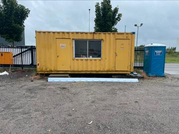 Schaftkeet  container 20 ft frame kabelsysteem beschikbaar voor biedingen