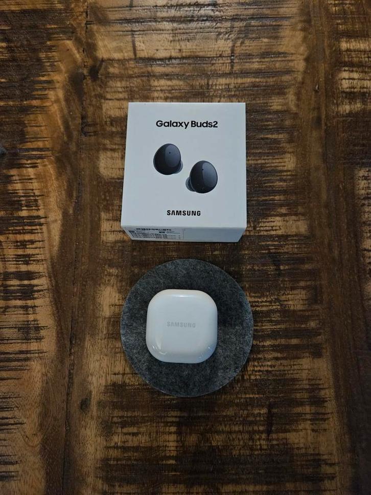 Samsung Galaxy Buds 2 - Zwart - Weinig Gebruikt, Audio, Tv en Foto, Koptelefoons, Zo goed als nieuw, Draadloos, Bluetooth, Ophalen of Verzenden