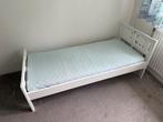 Peuterledikant met matras, Kinderen en Baby's, Kinderkamer | Bedden, Ophalen, Gebruikt, 70 tot 85 cm, 140 tot 160 cm